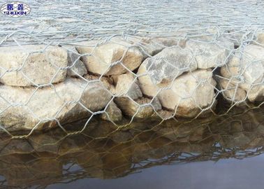 Caractéristique hexagonale galvanisée en pierre lourde de mur de soutènement de Gabion qui respecte l'environnement