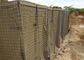 Mur militaire galvanisé plongé chaud de barrière de defensiver de HESCO 5,0 millimètres de fil de maille