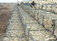 Cages enduites de mur de Gabion de paniers de PVC Gabion, boîte de Gabion pour la protection de banque