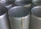 Cylindres perforés de filtre de tube encochés par tube soudés par argent d'acier inoxydable