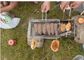 Grillage portatif de gril de barbecue, fabrication extérieure de gril de barbecue pour des poissons de rôti