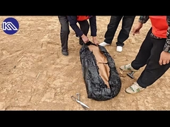 Processus d'installation de la maille de barrière de réservoir