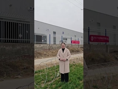 Affichage du produit ouvrant le fil de fer barbelé