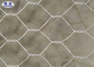 Maillage de panier en gabion hexagonal avec échantillon gratuit fil tissé pour la protection des barrages Port de Tianjin
