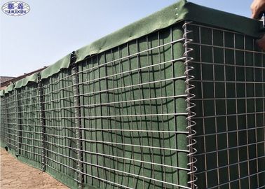 Mur galvanisé de barrières de la défense de spécifications de bastion de Hesco de maille