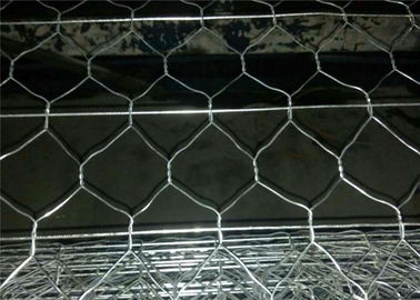 Cage galvanisée de boîte de grillage de Gabion pour la construction de rivière et la lutte contre les inondations