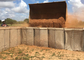 Le mur militaire d'armée zinguent - le type enduit en aluminium barrières défensives de bastion de barrière de Hesco pour l'inondation