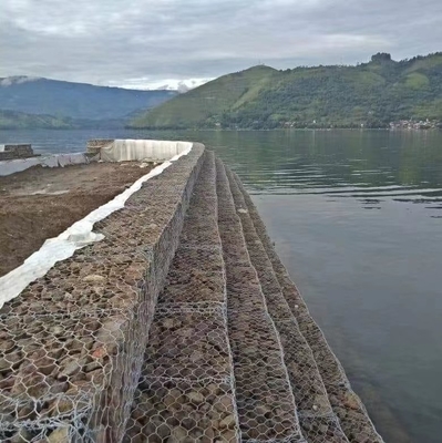 Certification d'OIN galvanisée par paniers faits sur commande de Gabion de norme d'Astm A975