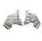 Cages à couche automatisées galvanisées à chaud, ventilation latérale Emballage standard à l'exportation