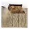 La perforation rectangulaire 3x3 avance le sable petit à petit de soudure remplissant gabion défensif de hesco de barrière