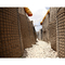 durée de barrière du géotextile 300gsm longue de mur militaire défensif de sable