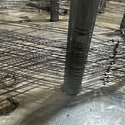 Vente à chaud Barrières de réservoirs Maillage en acier Maillage de fil de fer Trap Réseau Russie