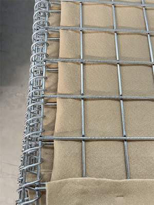 20 cellules mur de protection Hesco fil d'armée traction 500-800mpa