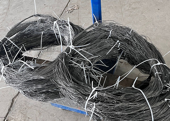 La barrière anti-chars à faible visibilité et la clôture de fil d'acier pour la protection