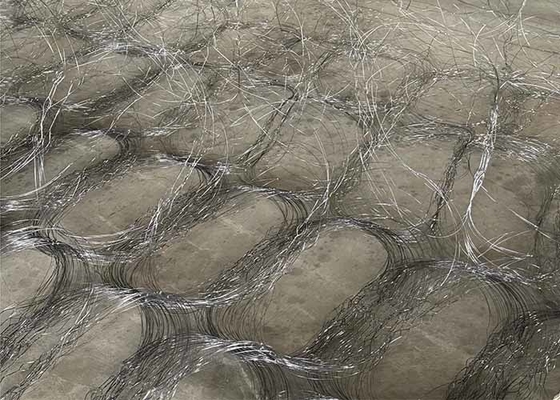 Camuflage barrière de réservoir filet de fil de sécurité anti réservoir piège en acier