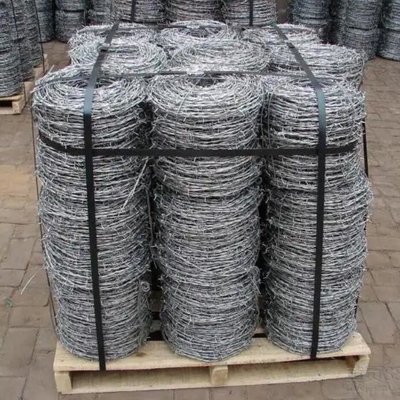 clôture de sécurité en fil de fer barbelé clôture galvanisée avec lame de fil de fer barbelé fil de fer barbelé en plastique galvanisé fil de fer barbelé