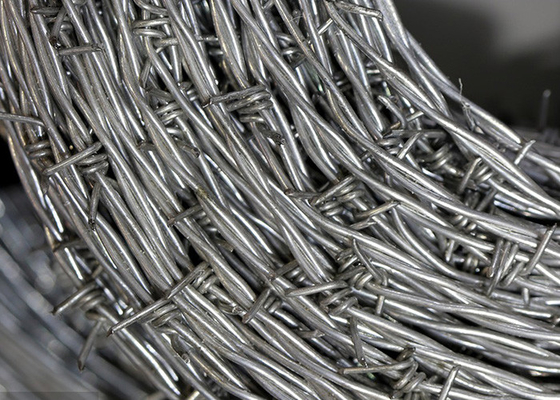 Résistance à la rouille Fil barbelé en acier inoxydable à fil unique