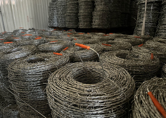 Fil barbelé de sécurité en acier inoxydable Pour l'industrie Agriculture Élevage