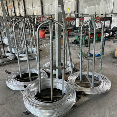 Prix d'usine Fil barbelé galvanisé pour clôture Fil barbelé