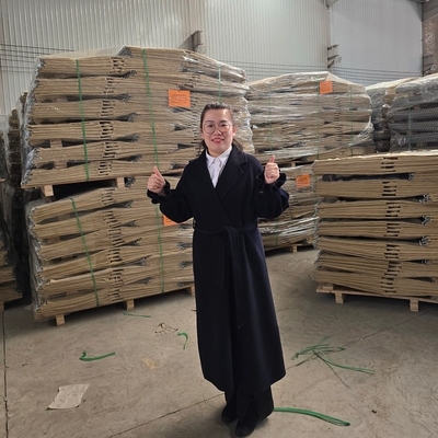 Barrières modulaires de type défensif revêtues d'aluminium et de zinc à usage militaire