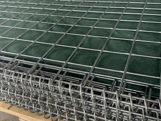 Boîte à mailles de gabions résistante à l'explosion Périmètre flottant