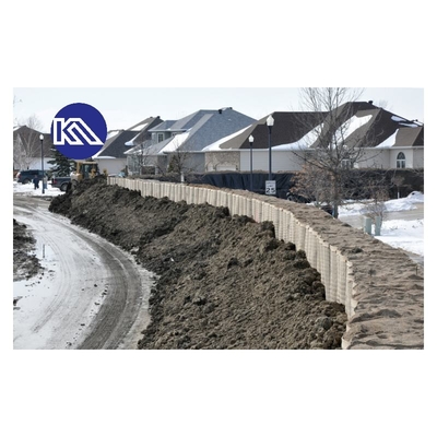 Barrière de bastion défensif 5*1*1 M personnalisée pour le contrôle des inondations
