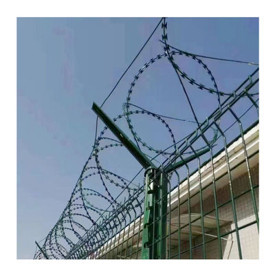 Razor Wires Barbed Wire 10M Wire Fencing Border Separation Gillnet Anti-Climbing