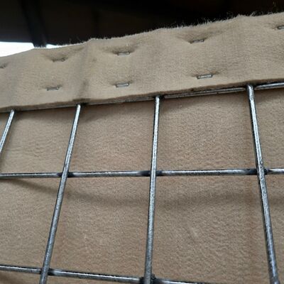 Military Barrier Hesco Bastion Wire Mesh Gabion Box with Spiral Tie Wire and Thick Wire Diameter for Enhanced Stability