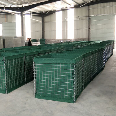 High Strength Big Sandbags Defensive Retaining Wall Defensive Barrier Fence For Sale