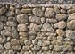 Le mur de Gabion de pierre de fil d'acier met en cage la préparation de surface enduite par PVC de 2.7mm