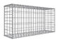 boîte de Gabion galvanisée par 2x1x1m de maillage de soudure de 1x1x0.5m, mur de soutènement de cage de pierre de Gabion