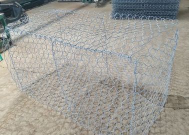 Mesure de fil hexagonale tissée galvanisée plongée chaude du panier 2.0-4.0mm de Gabion de grillage