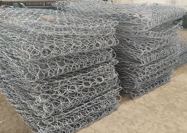 Mesure de fil hexagonale tissée galvanisée plongée chaude du panier 2.0-4.0mm de Gabion de grillage