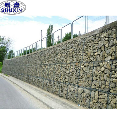 Le fil d'armure a galvanisé les boîtes 8*10 cm Mesh For River Channel Protection de Gabion