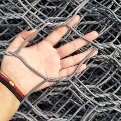 Le fil d'armure a galvanisé les boîtes 8*10 cm Mesh For River Channel Protection de Gabion