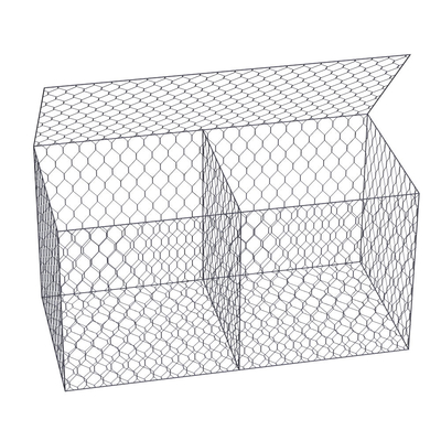 Barrière Baskets Standard Size 2x1x1 M High Zinc Galvanized de COC Gabion