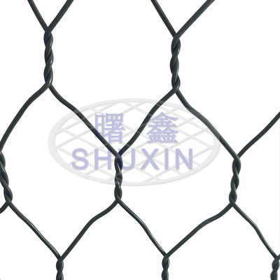 Grillage hexagonal de empilement galvanisé de fer de paniers de 2mx1mx0.5m Gabion