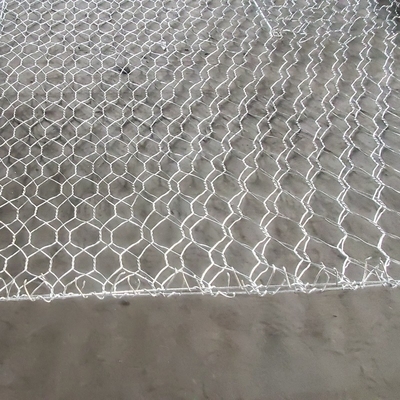 Fil tissé en acier galvanisé Mesh Gabion Box Retaining Walls pour le projet tendre