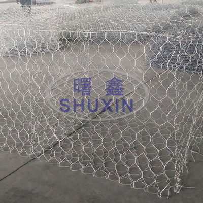 Fil Mesh Gabion Baskets de fer 1mx1m pour la protection de pont