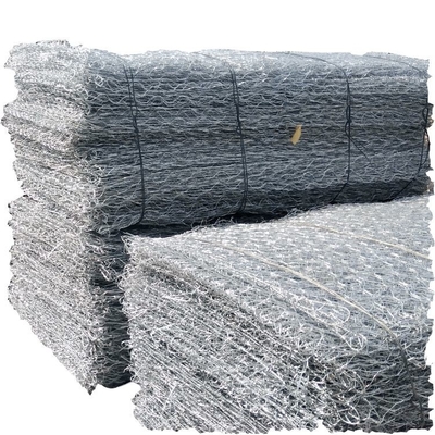 Machine tissée hexagonale de Mesh Gabion Cages And Baskets tissant le trou 2.7mm de 80x100mm