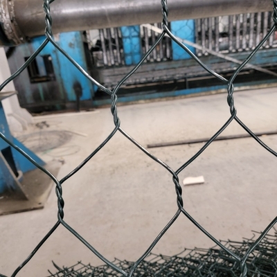 Protection de roche remplie de pierre des paniers 2mx1mx1m de Gabion tissée par zinc d'anti rouille