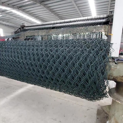 Mur de soutènement hexagonal de panier de gabion de PVC de protection contre les chutes de pierres