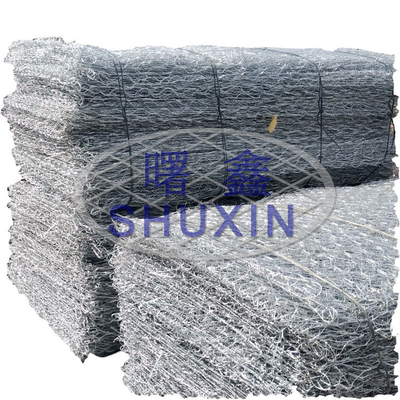 panier de Gabion galvanisé par 2.2mm pour l'érosion de mur de soutènement résistante