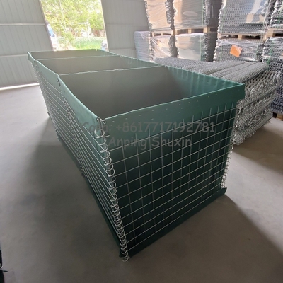 HDP a galvanisé le mur de soutènement défensif de barrière de Hesco Gabion antirouille