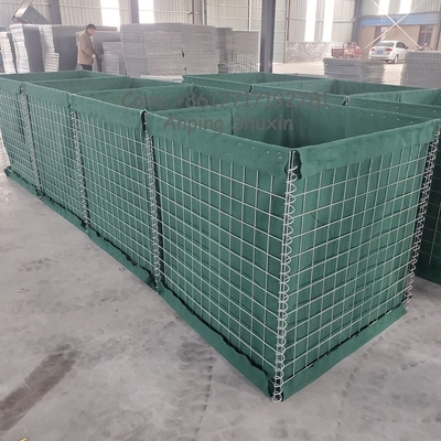 Barrière de mur de mil 7 Hesco de corrosion de sécurité de périmètre anti anti-déflagrante