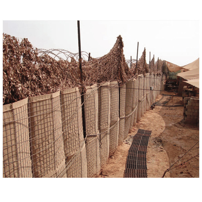 point d'observation de Mesh Military Hesco Barriers For de fil de 7.62*7.62cm