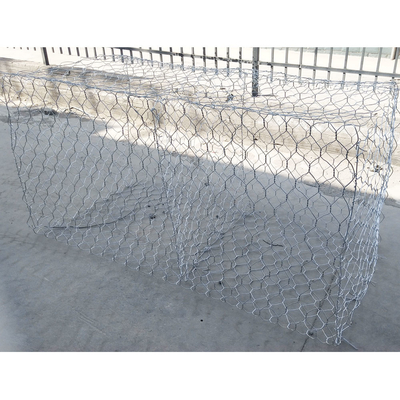 Le double a tordu 8x10cm que les paniers de Gabion lapident les cages remplies empêchant la rupture de roche