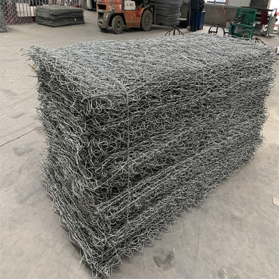 Roches hexagonales de Metal Cages For de barrière de panier de Gabion de fil d'anti corrosion de GV