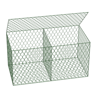 cages de mur de Mesh Gabion Box Square Meter Gabion de fil de fer de 2.0-4.00mm