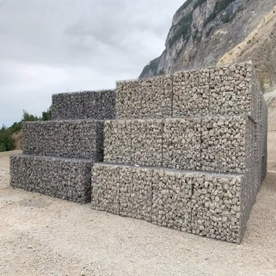 Fil hexagonal Mesh Corrosion Protection de Gabion de boîte de Gabion galvanisé double par torsion